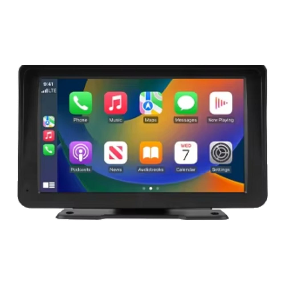 Écran CarPlay sans fil portable 7 pouces avec caméra de recul - vue 1