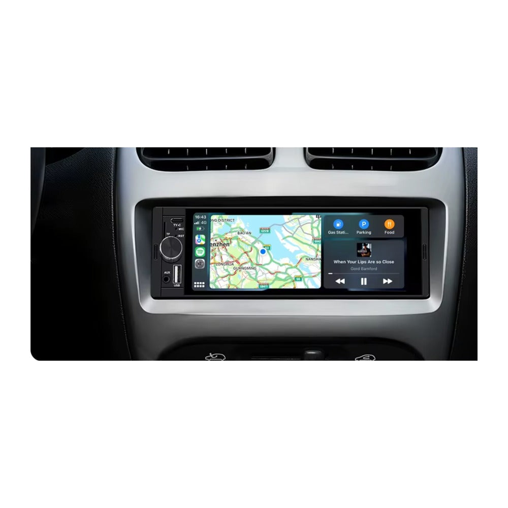 Autoradio 1 DIN CarPlay sans fil et Android Auto - vue 2