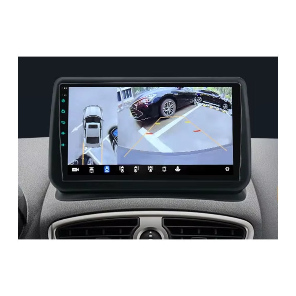Autoradio CarPlay sans fil Renault Clio 3 2005-2014 - vue 2