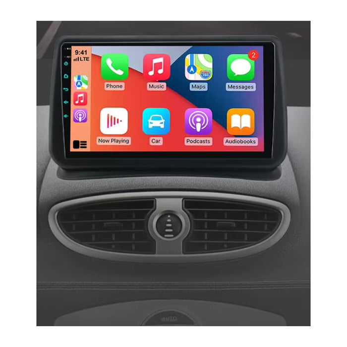 Autoradio CarPlay sans fil Renault Clio 3 2005-2014 - vue 4