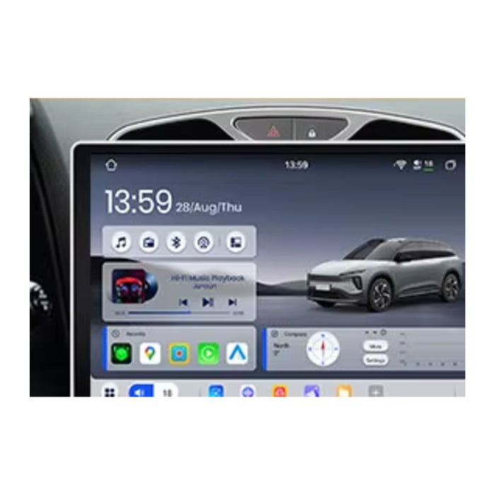 Autoradio CarPlay sans fil Renault Clio 4 2012-2019 - vue 3