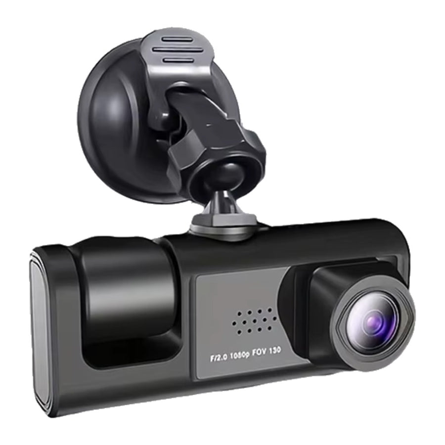 Dashcam double caméra avant et habitacle avec vision nocturne infrarouge - vue 1