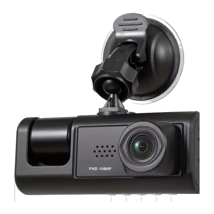 Dashcam double caméra avant et habitacle avec vision nocturne infrarouge - vue 3