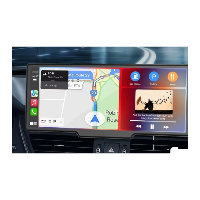 Écran CarPlay sans fil portable 7 pouces avec caméra de recul - vue 3