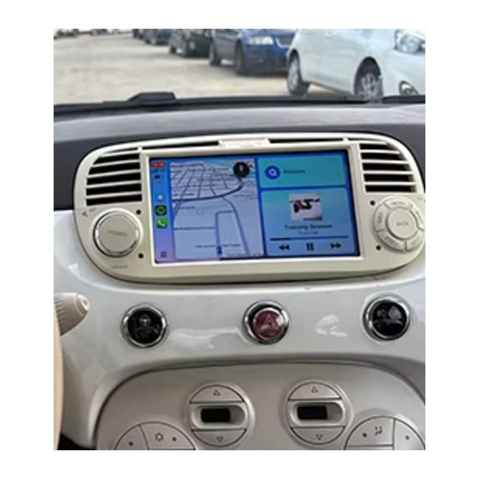Autoradio CarPlay sans fil Fiat 500 et 500C 2007-2015 - vue 4