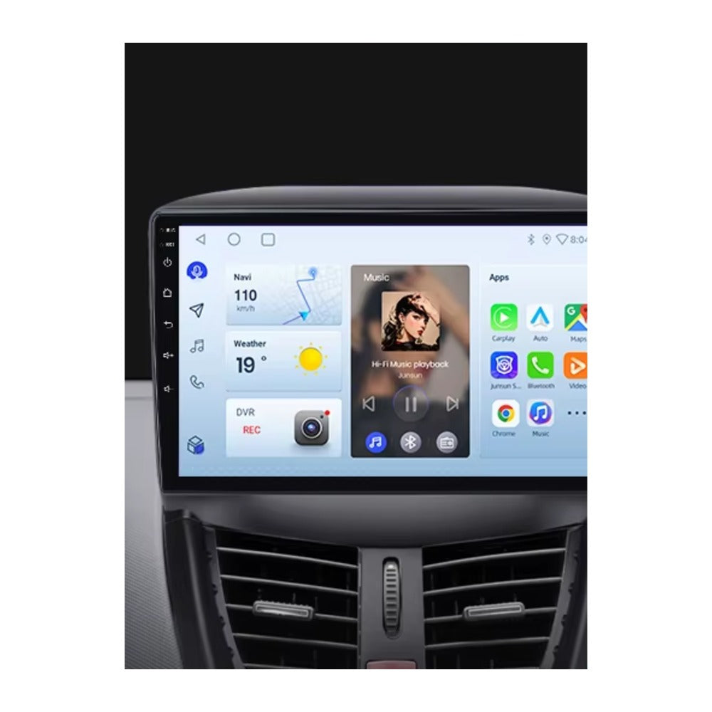 Autoradio CarPlay sans fil Peugeot 207 et 207 CC 2006-2015 - vue 2