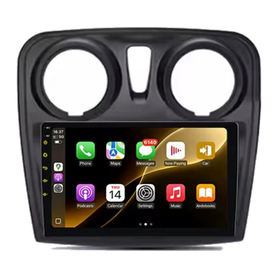 Autoradio CarPlay sans fil Dacia Sandero 2 et Logan 2 2012-2019 - vue 1
