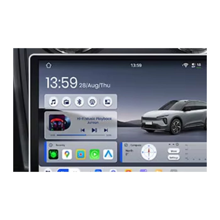 Autoradio CarPlay sans fil Dacia Sandero 2 et Logan 2 2012-2019 - vue 3