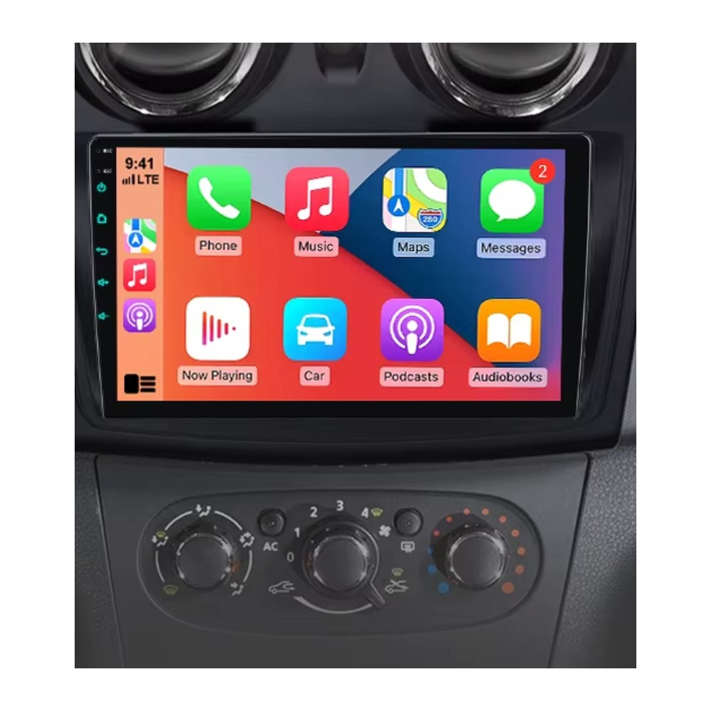 Autoradio CarPlay sans fil Dacia Sandero 2 et Logan 2 2012-2019 - vue 4